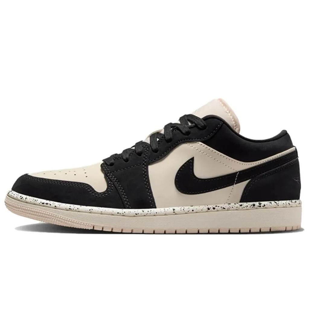 Jordan Air Jordan 1 Out Of Control Peach Low top Vintage Basketball Shoes Unisex Black Pink DC0774-003(Team990-)