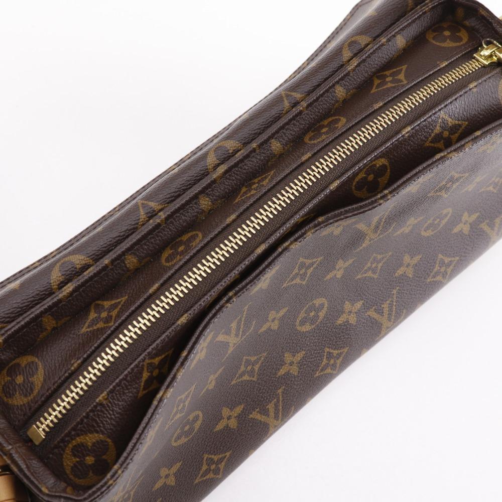 Louis Vuitton Viva Cite MM Shoulder Bag DU0074 Monogram Monogram Canvas Women Used