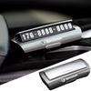 Car Temporary Stop Sign Parking Telephone Number Card Plate For Skoda Octavia Rapid Kodiaq Karoq Fabia Kamiq Superb Accessories agk633