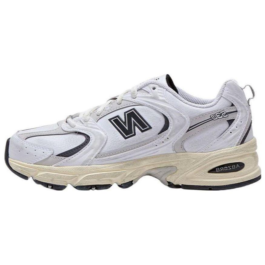 New Balance 530 White Black Unisex MR530WBV 37.5