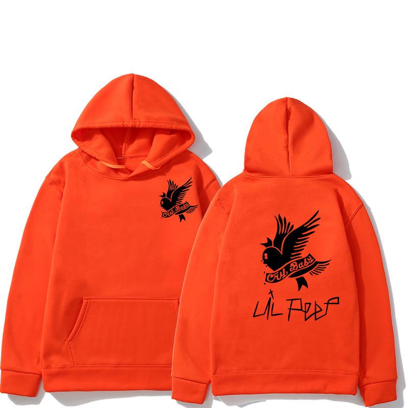 Lil Peep Unisex Street Trend Mikina s kapucí