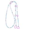 Beaded Love Crossbody Chain Phone Lanyard: Stylish Gift for Women with Pearl Pendant. Perfect for Keeping Your Phone Close At Hand!