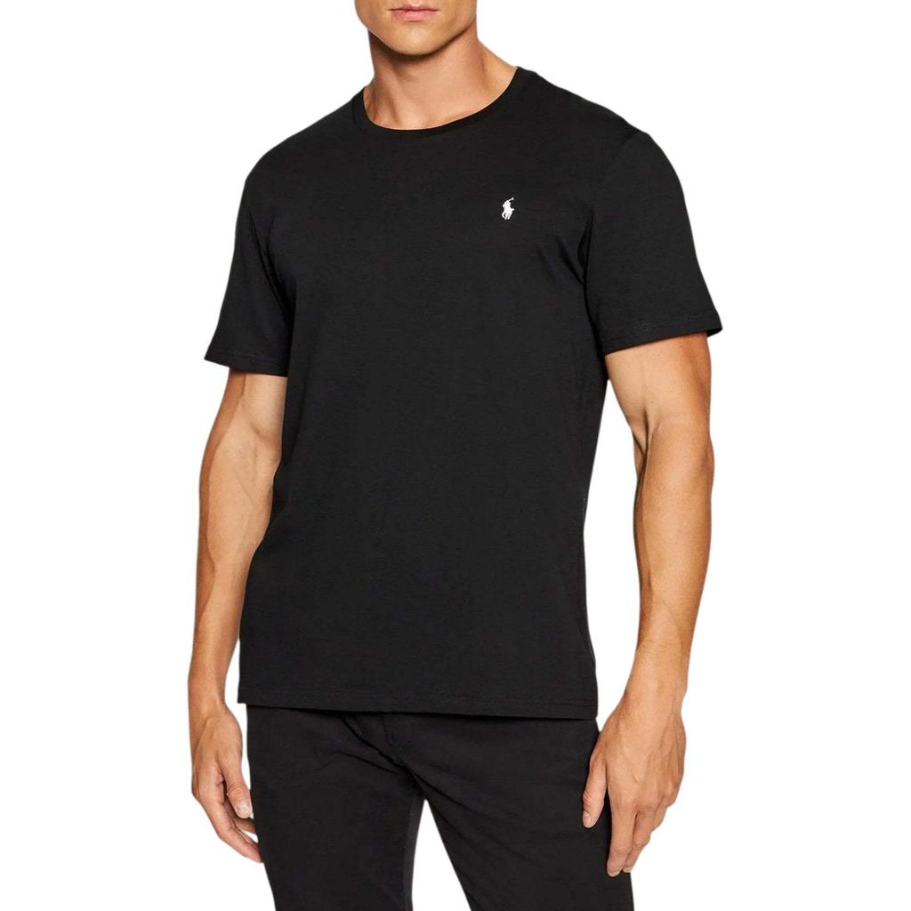 Polo Ralph Lauren Animal Logo Pattern Solid Color Cotton Crew Neck Short Sleeve T-Shirt Men T-Shirts 714844756-006
