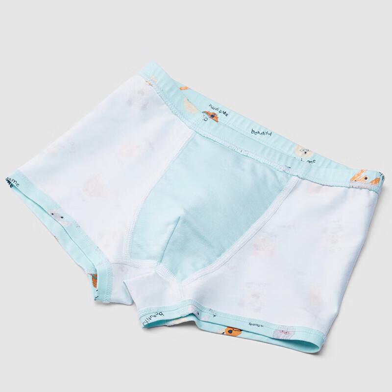 YEEHOO Jungen 5A Antibakterielle Baumwollmischung Boxershorts 5er-Pack