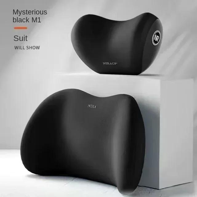 NEW Headrest Lumbar Support Memory Foam Vertebral Lumbar Support Car Neck Pillow Back Cushion Office Car Interior Accessories
