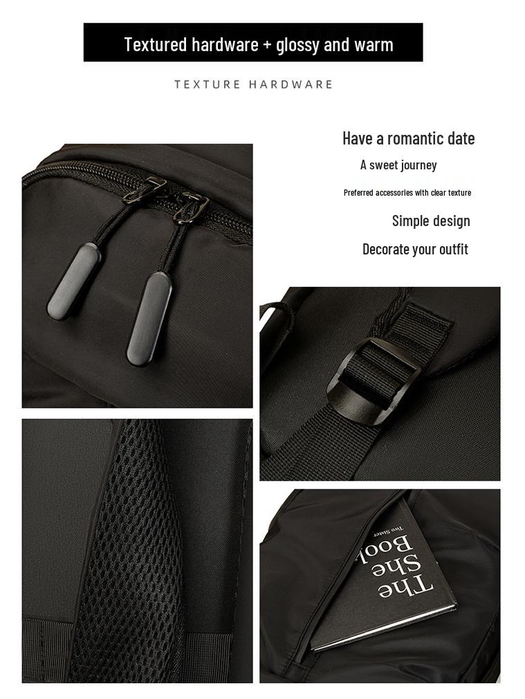 2025 New Unisex Casual Backpack - Large Capacity, Stylish, Cross-Border Hot-Selling