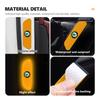 HGWE4 Car Wheel Eyebrow Stickers Reflective Protective Stickers Night Anti-collision Strip For Skoda S Kodiaq Octavia 2 3 Yeti Karoq