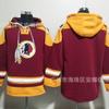 2026 Redskins Rugby Embroidered Fleece Hoodie 21 5 Team Sports Winter Warm Sweatshirt