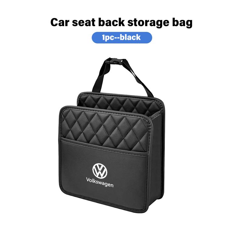 For Volkswagen VW Car Backrest Storage Bag Seat Back Organizer Pocket Suspension Polo Jetta Sagitar Magotan Passat B5 B6 B7 CC zg8