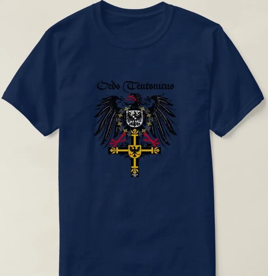 Fashion Manga New Teutonic Knights Emperor Eagle Cross German Medal T-Shirt. Summer Cotton Short Sleeve O-Neck Mens  New S-5xl