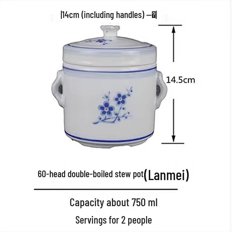 Керамическая пароварка с двойным дном