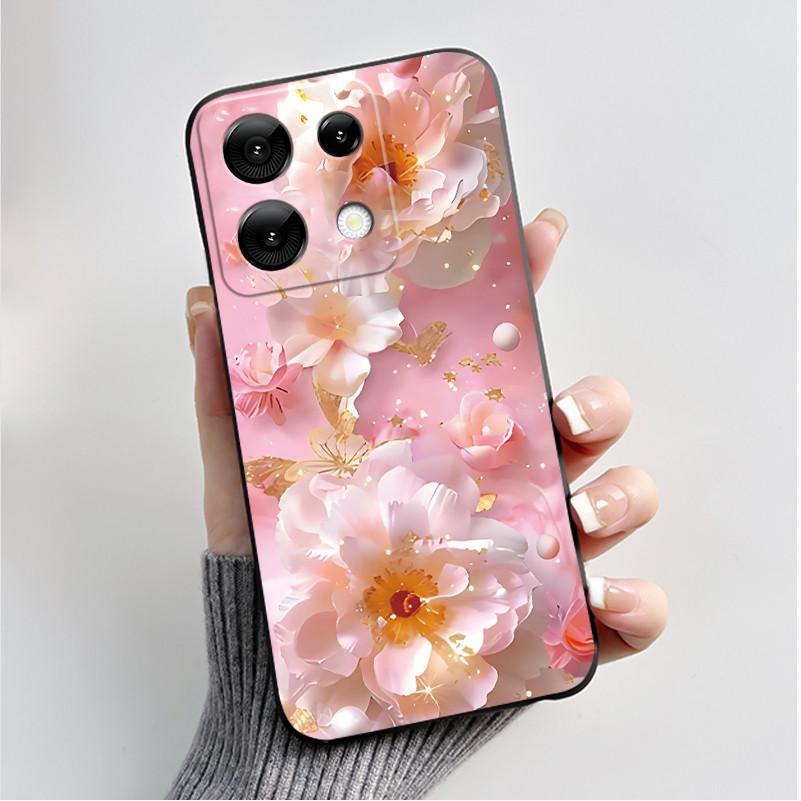 For Umidigi G9 5G G9A G9C G9T Case Fashion Butterfly Flowers Soft TPU Silicone Phone Back Cover for Umidigi G 9 9A 9C 9T Casing