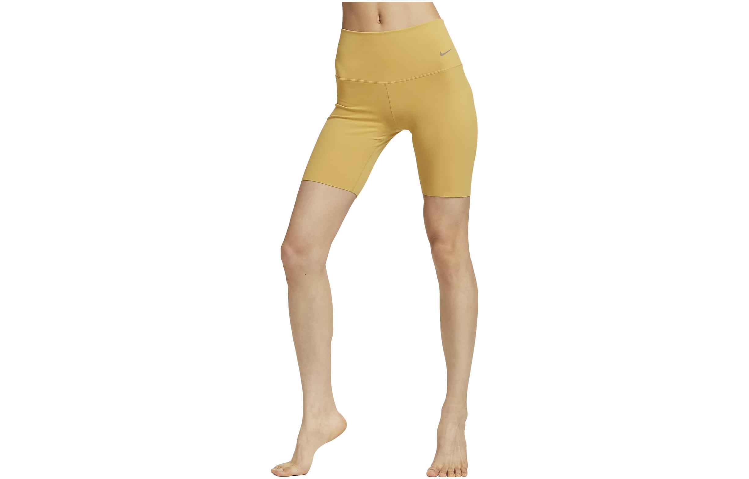 Nike Zenvy Sports Shorts Women s Wheat Gold DQ6004-725 L