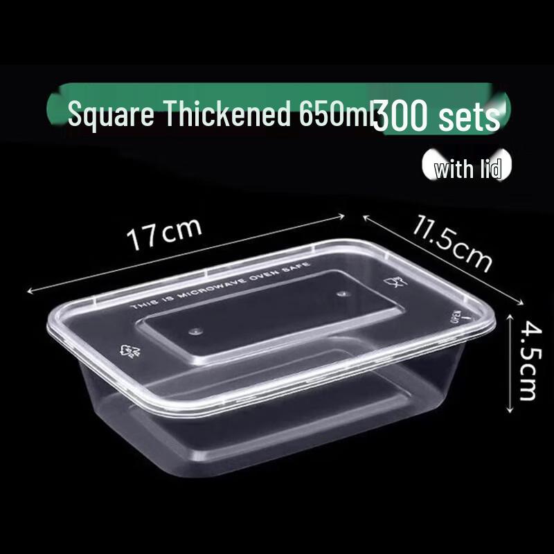 CIBO Disposable Food Containers with Lids