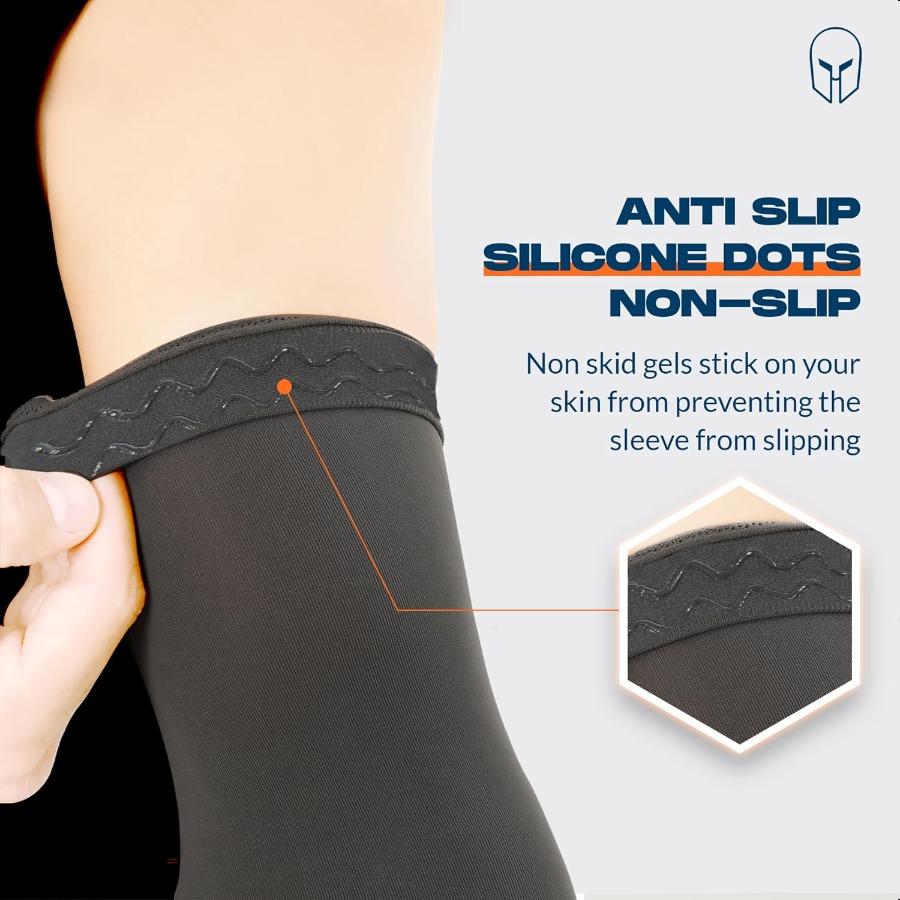 ARMORAY Arm Sleeves for Men or Women Anti Slip Basketball Golf Running Football Cycling