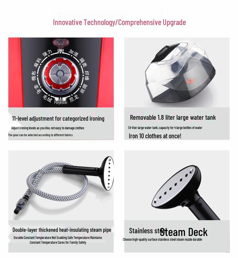 Yangtze Handheld Portable Garment Steamer and Electric Iron