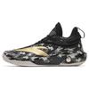 ANTA KT8 Basketball Shoes Men's High top Black Camouflage Sneakers 112241101-2