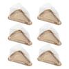 100Pcs Plastic Packing Box Triangular Cake Box Container for Pastry Bakery Dessert