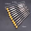 10pcs,4.33in 2.4in PH2 Magnetic Screwdriver Bits 1/4 Inch Hex Shank,65mm 110mm Multiple Sizes for Various Scenarios