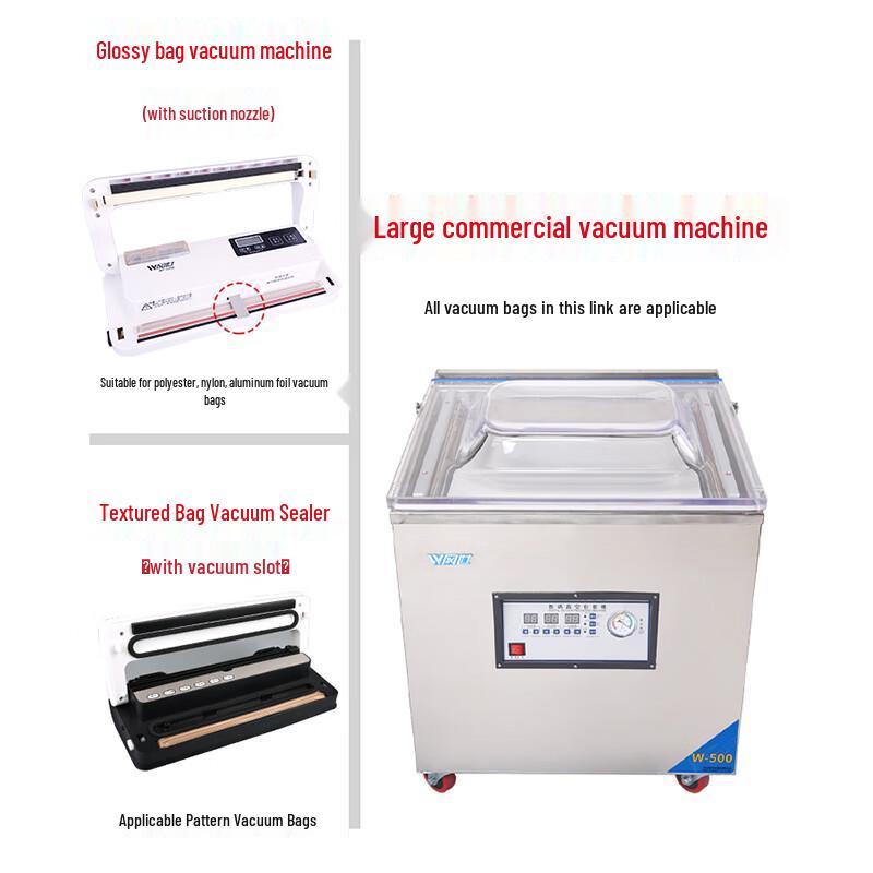 Chixin Transparent Smooth Vacuum Sealing Bags