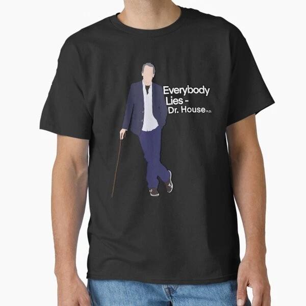 House Md Everybody Lies Cx Classic Tshirt Made In Usaaus Tshirt S2xl S