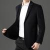 Men's Business Casual Blazer Spring and Autumn New High-end Men's Middle-aged Daddy Coat Coat