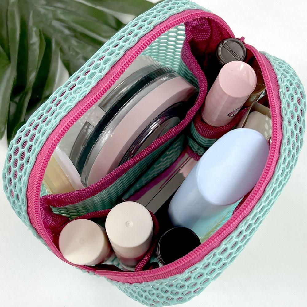 Visibility Travel Toiletry Pockets Lightweight Mini Makeup Pouch  Women