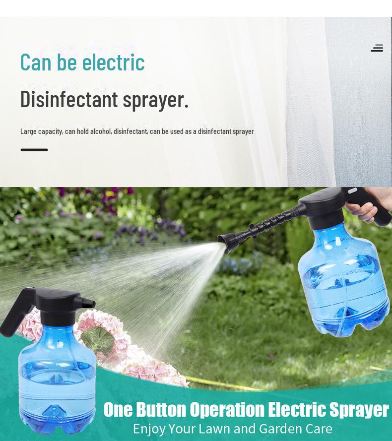 Rechargeable 3L Electric Water Sprayer