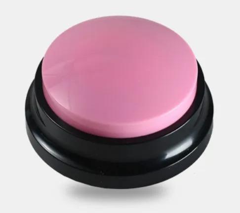Dog Communication Buttons Voice Recording Button for Pet Training Buzzer Record Playback Funny Gift for Talking Pet Random Color