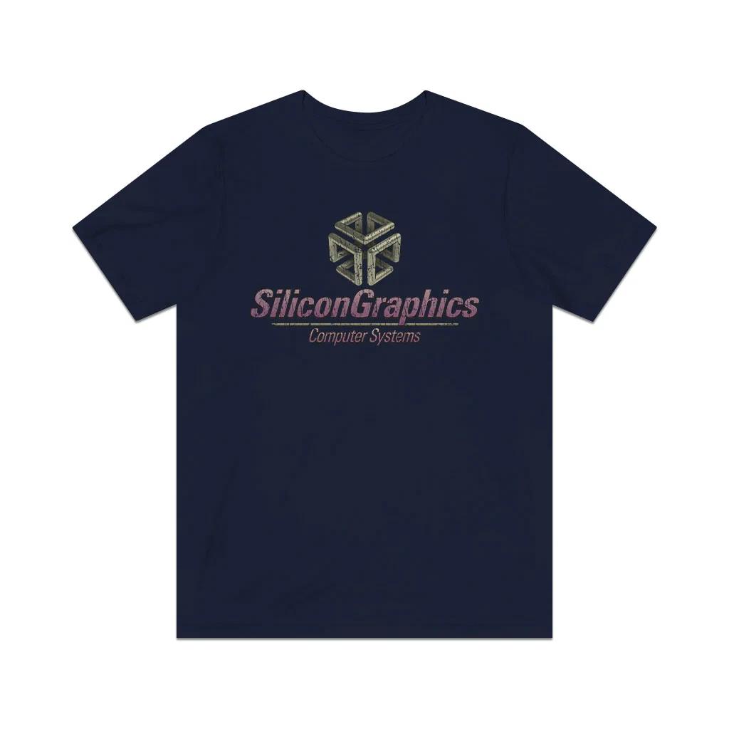 Silicon Graphics Computer Systems 1981 Vintage Men s T shirt S
