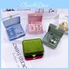 Jewelry Organizer Box With Velvet Fabric For Ring Earrings Necklace Storage