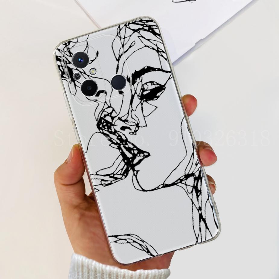 Für Xiaomi Redmi 12C Hülle Neue Mode Bemalte Abdeckung Silikon Weiches TPU Fundas Für Xiaomi Redmi 12C 12 C Redmi12C Handyhülle Coque