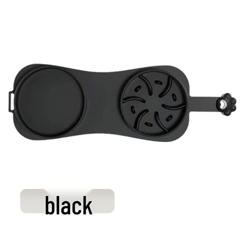 

Складная силиконовая миска для медленного кормления собак - Портативная и складная миска для лакомств для питомцев