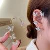 Sparkling Diamond Studded Butterfly Ear Clip