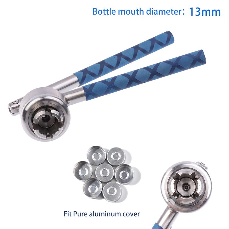 

Ручной обжимщик флаконов Обжимщик флаконов для духов Ручная машина для запайки стеклянных флаконов Укупорщик Инструменты для обжима крышек флаконов 13/15/20 мм 13B