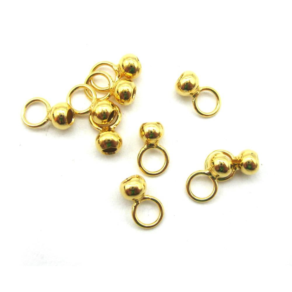 Jean Marin - Pendentif Ongle Doré Nail Art – Dangle Gold -