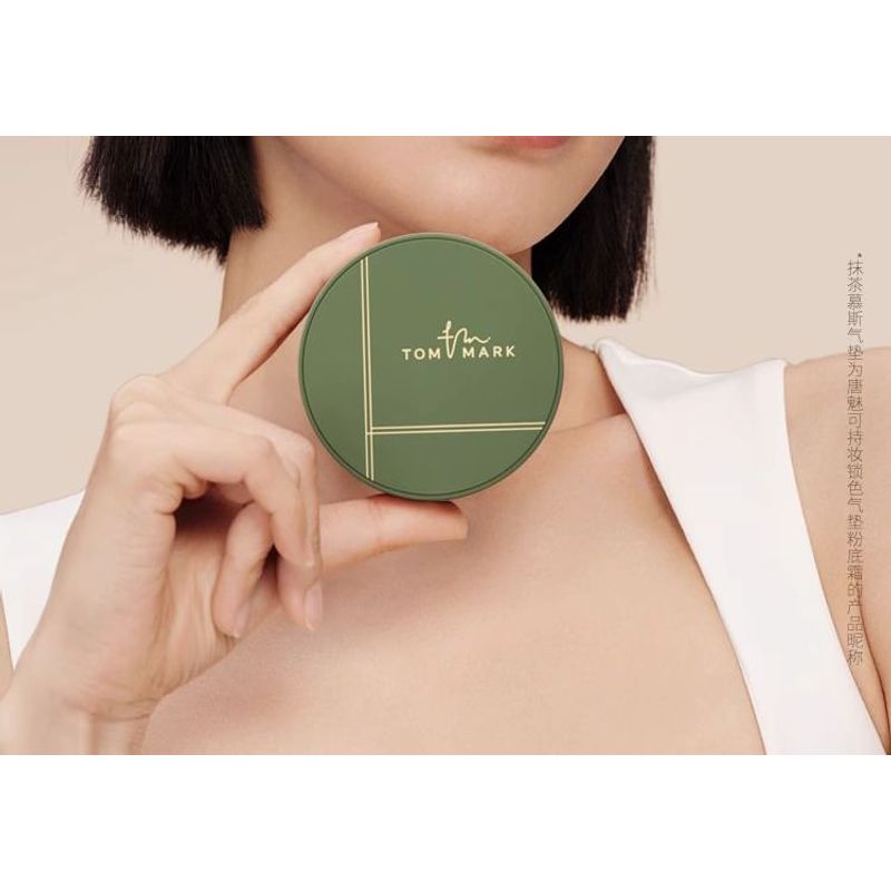 TOM MARK - Matcha Longwear Air Cushion Cream Foundation with Refill - 4 Shades