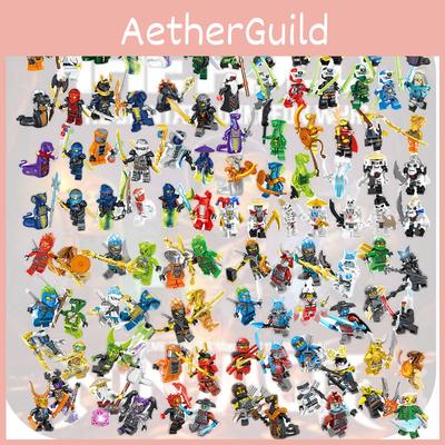 Moc 104pcs Phantom Ninja Building Blocks Set Abs Plastic Diy Small Particle Blocks
