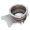 Turbocharger 5 Bolts To 3in V Band Flange Stainless Steel Rustproof Wear Resistant for T3 T4