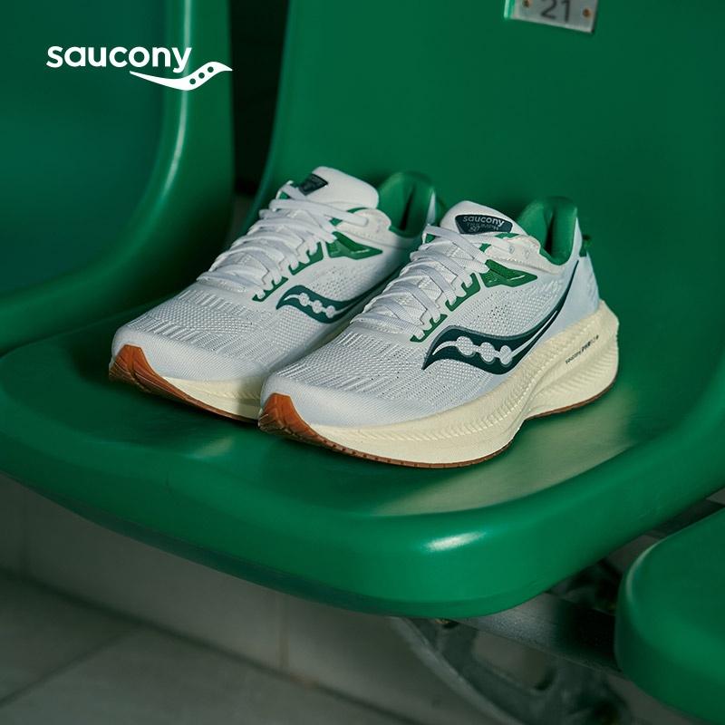 Saucony Triumph 21 Comfortable Slip Resistant, Abrasion Resistant, Breathable, Rebound Low top Men's S20881-136