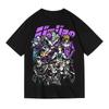 Jojo Wonderful Adventure Seitaro Kira Yoshige Killer Queen Golden Wind Summer Cotton Men's Summer Casual Short Sleeve T-Shirt