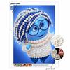 DIY Pearl Painting Inside Out Worry Decorative Painting Creative Ornaments Friends Gifts Desktop Displays