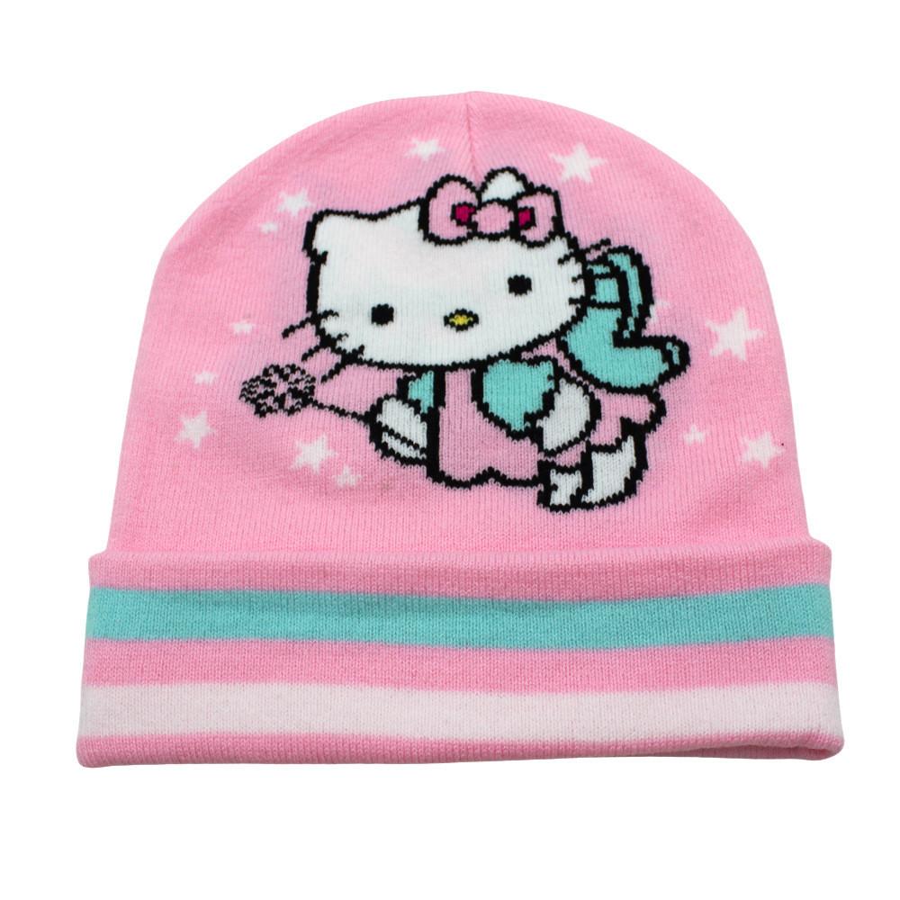 Cozy Knit Kawaii Kuromi Stitch Character Beanie Hat For Stylish Winter Warmth