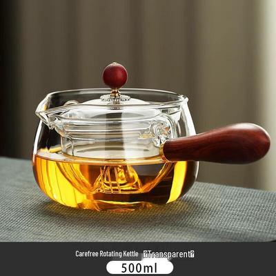 Shangqi Glass Side Handle Teapot