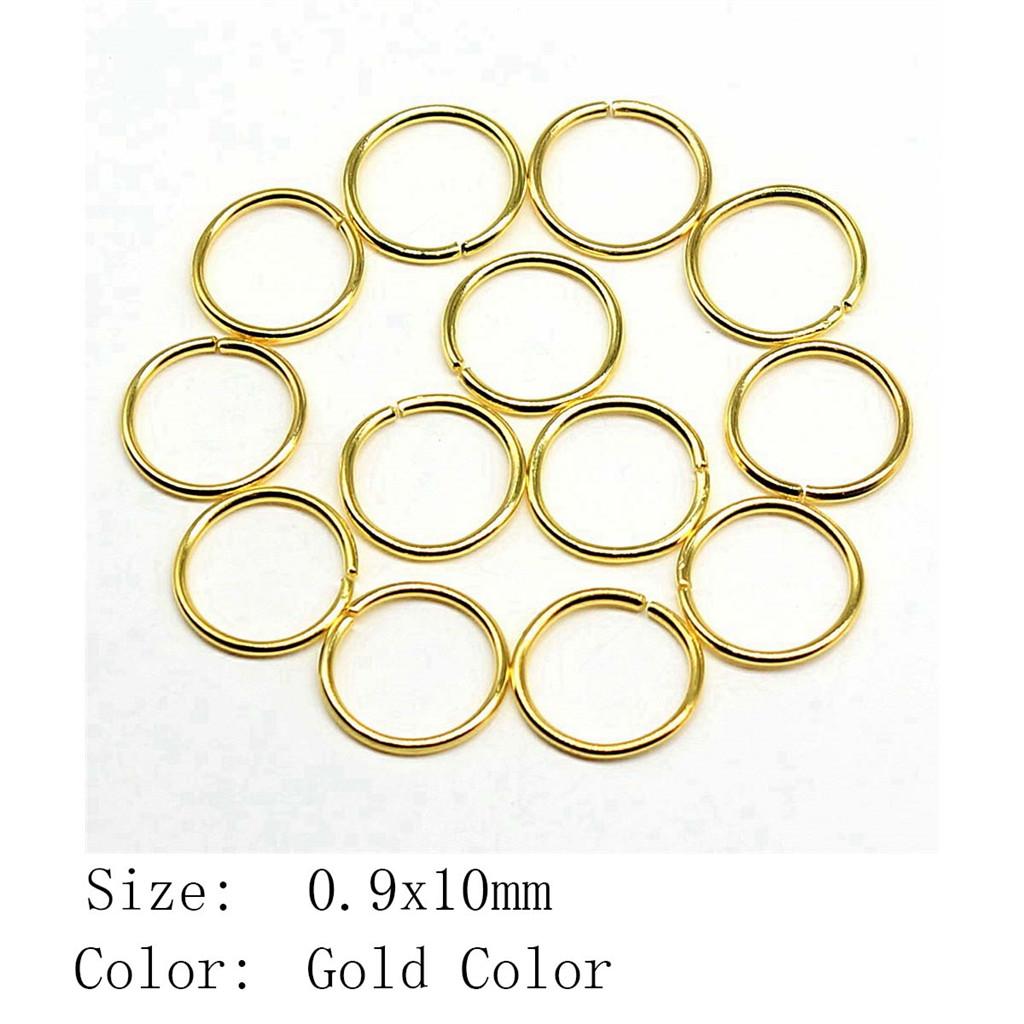 Father's Day Jewelry Materials Split Rings 5 Colors 9 Sizes Accessories Parts Women's Clothing Accessories For Women