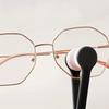 2pcs Portable Multifunctional sunglasses Glasses Microfiber glasses cleaning brush Cleaning tools