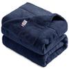 Transparan Imabari Couverture Relax Single Towel Blanket, Approx. 140 X 190 Cm, Made In Japan, 100% Cotton (Indigo Blue)