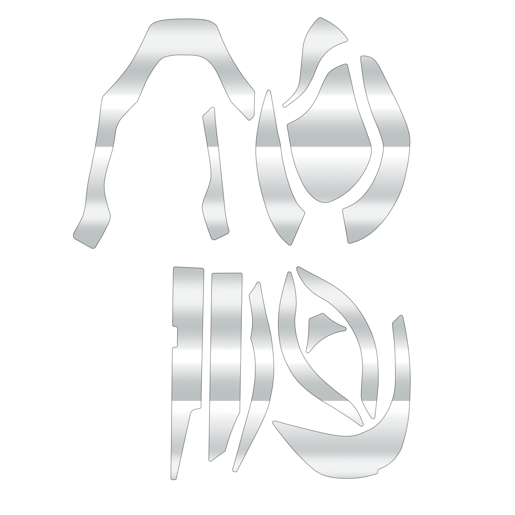 

CUSTOM YOROI Custom Decal for 19 Scorpion MGL Baitcasting Scratch Protection SEAT.JP Reel, (Clear, Left-Handed)