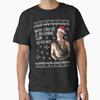 Die Hard Ho Ho Ho Christmas Santa Claus Funny Secret Movie Film T Shirt