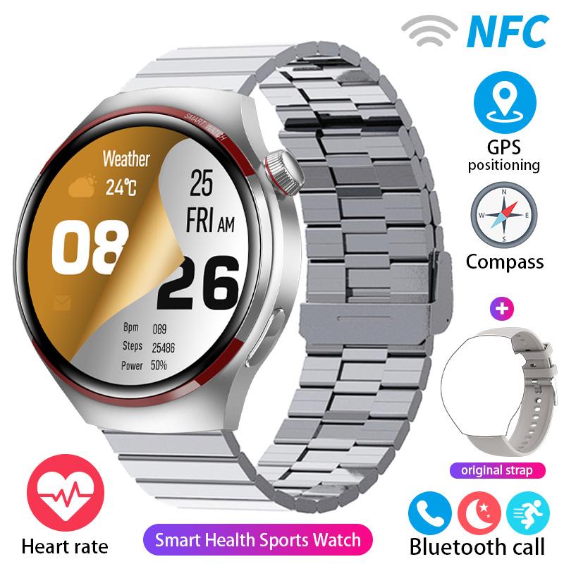 2024 For Watch Pro Smart Watch Men GPS Tracking AMOLED 360*360 HD Screen Bluetooth Call Sports Smart Watch